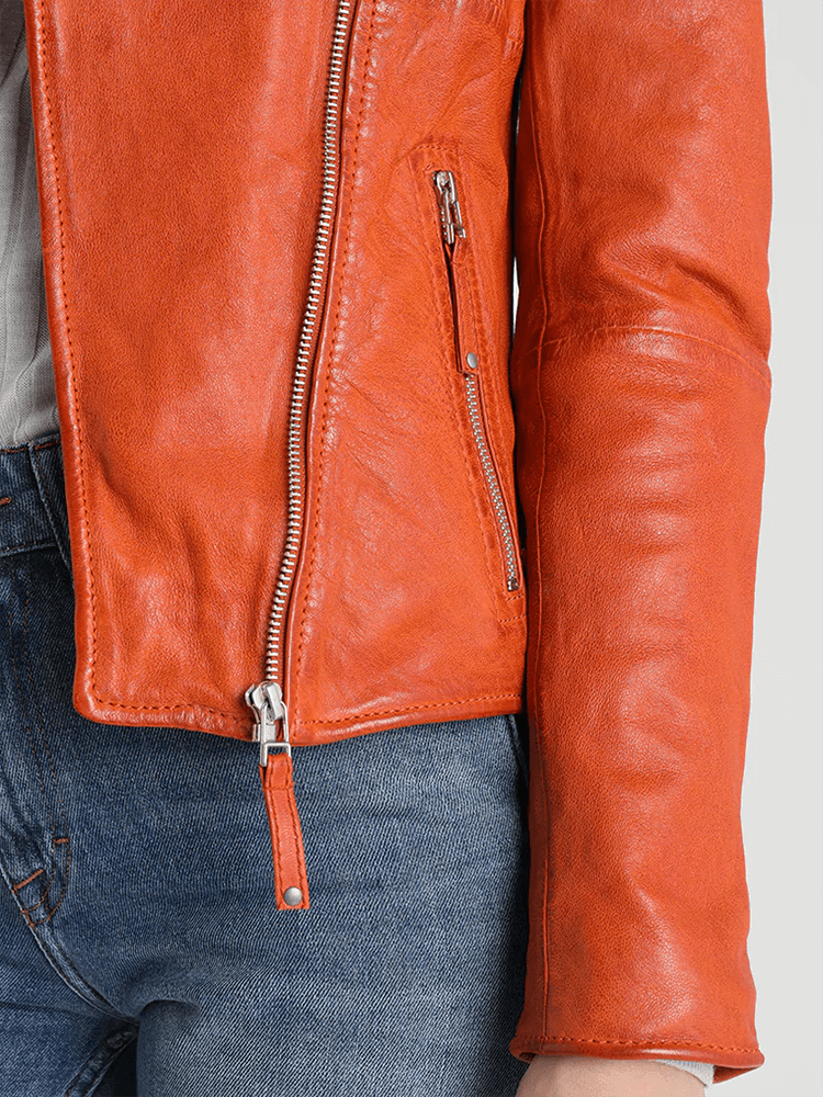 Sculpt Australia womens leather jacket Cathy Lapel Collar Leather Jacket