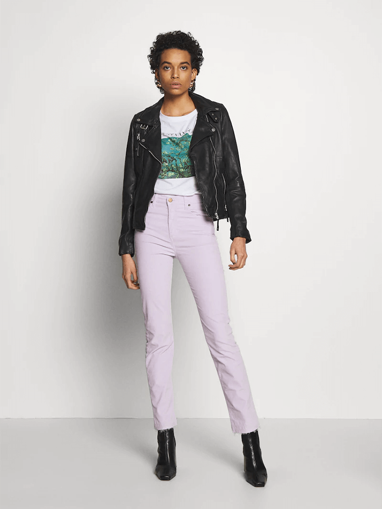 Sculpt Australia womens leather jacket Cathy Lapel Collar Leather Jacket