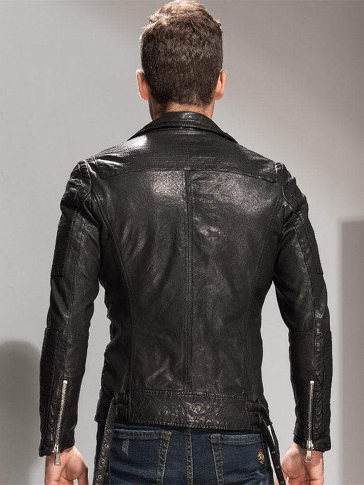 Sculpt Australia mens leather jacket Luxury Motorcycle Leather Jacket