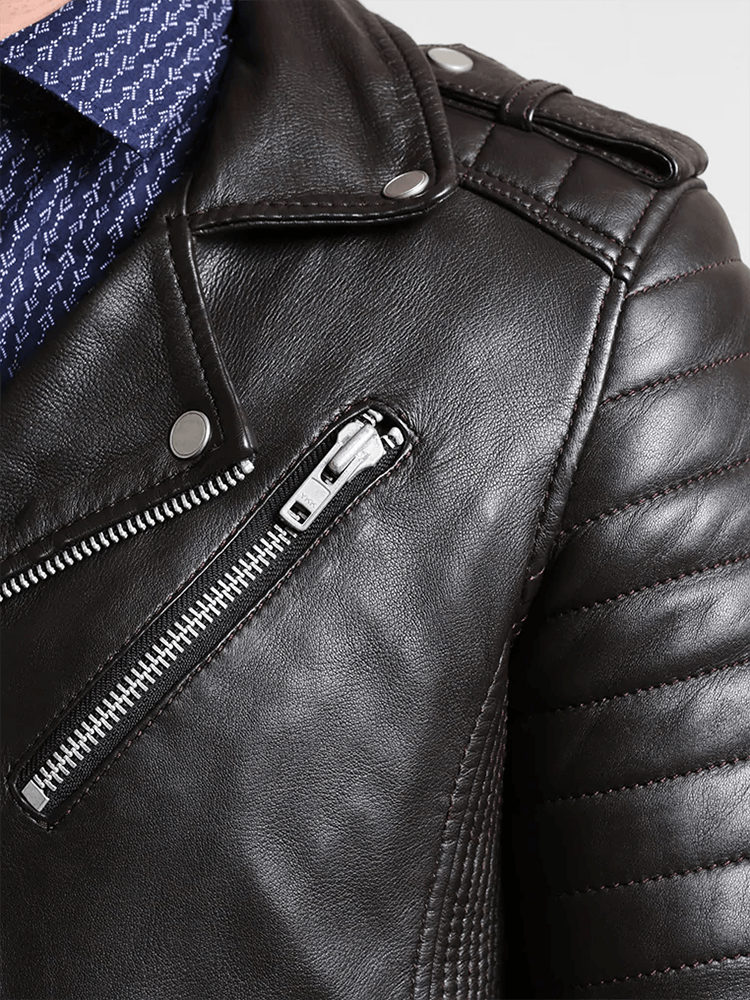 Sculpt Australia mens leather jacket Nicholas Black Leather Jacket