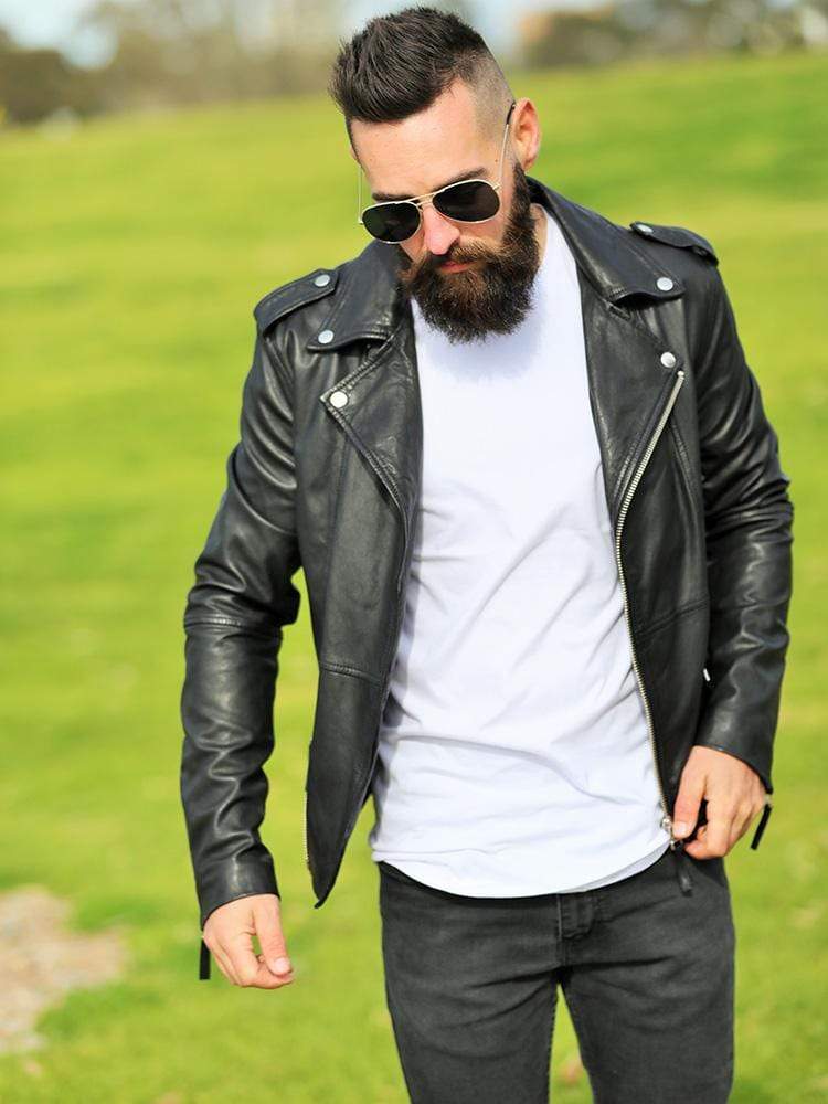 Sculpt Australia mens leather jacket Sculpt's Designer Mens Leather Jacket